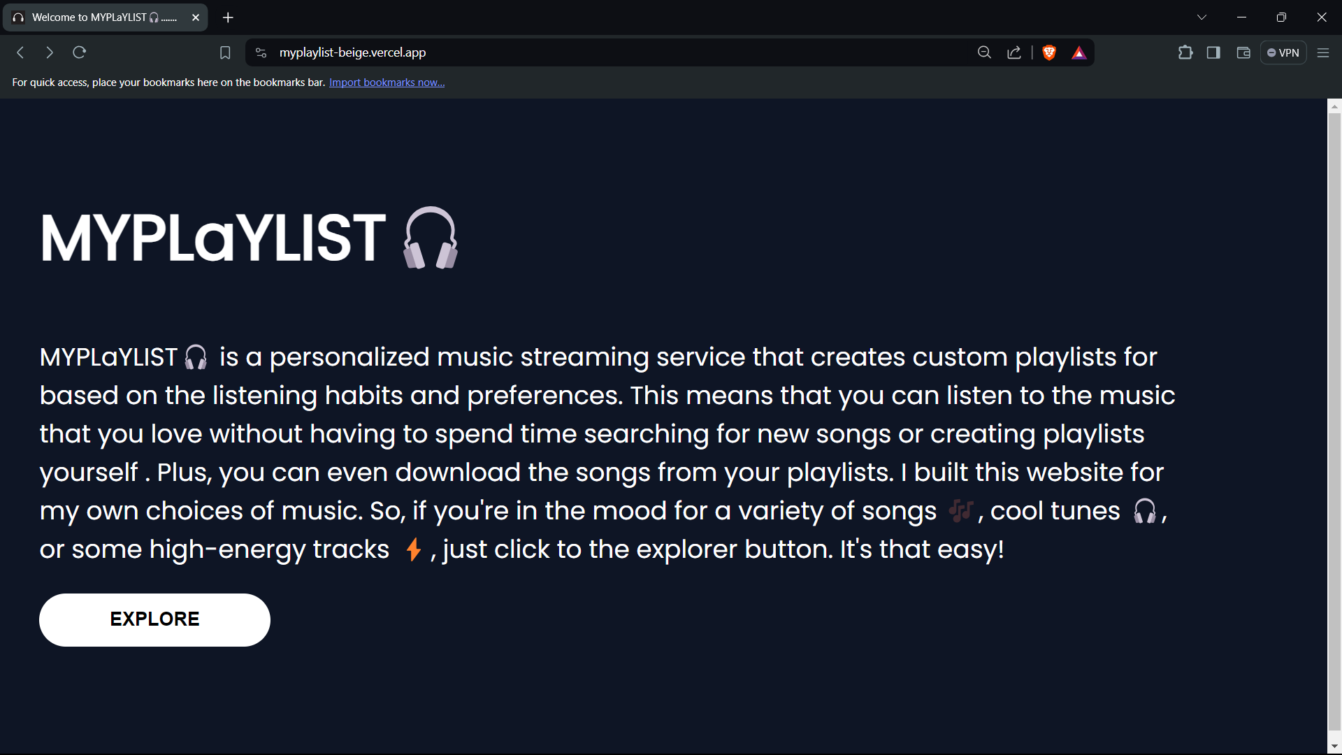 My Playlist